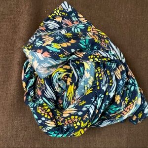 Solly Baby wrap. Beautiful blue floral